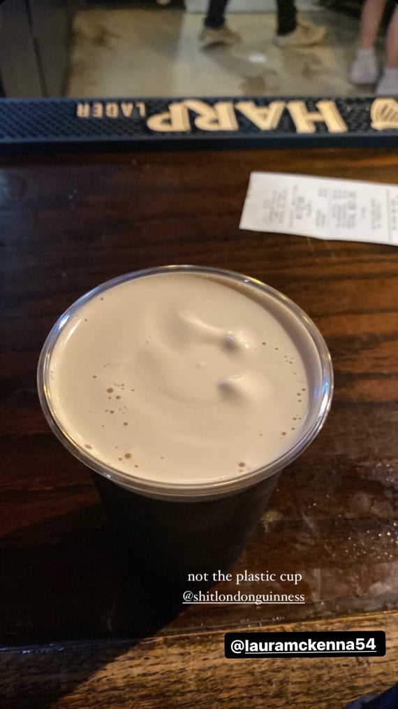 london guinness beer