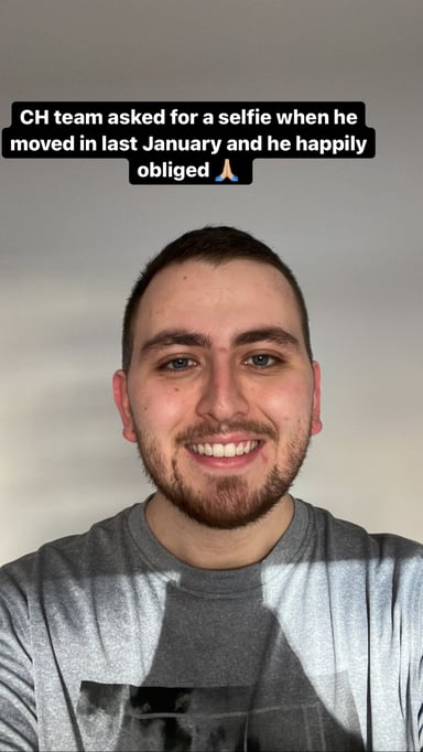 CH team asked for a selfie when he