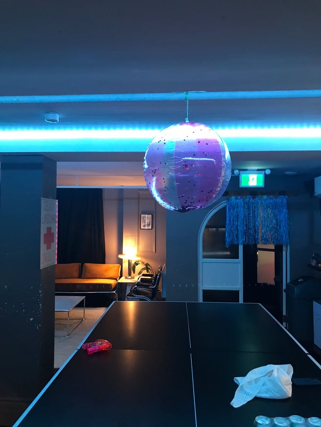 Chelsea House pool party